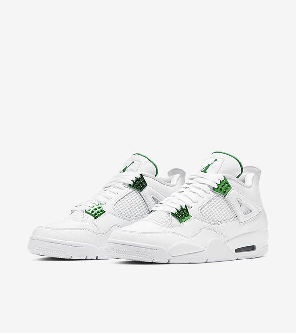 Air Jordan 4 Retro Metallic Green