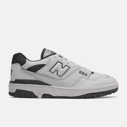 NB BB550 White with Black